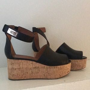 Authentic Black Givenchy Flatforms